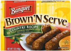 Brown N Serve Country Recipe Links